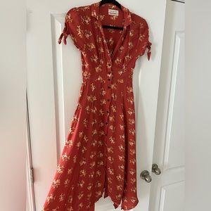 Urban Outfitters button up midi dress!